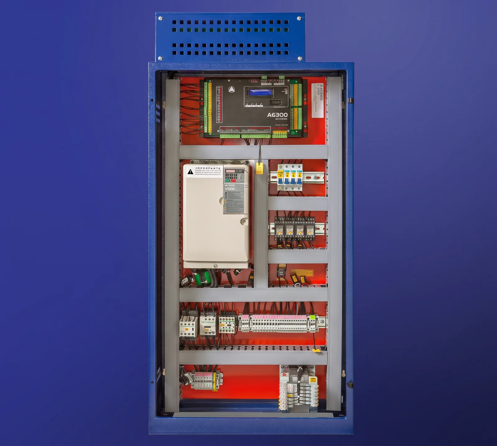 Controlador electrónico de maniobra — Automac, catálogo Ascensores Tandil
